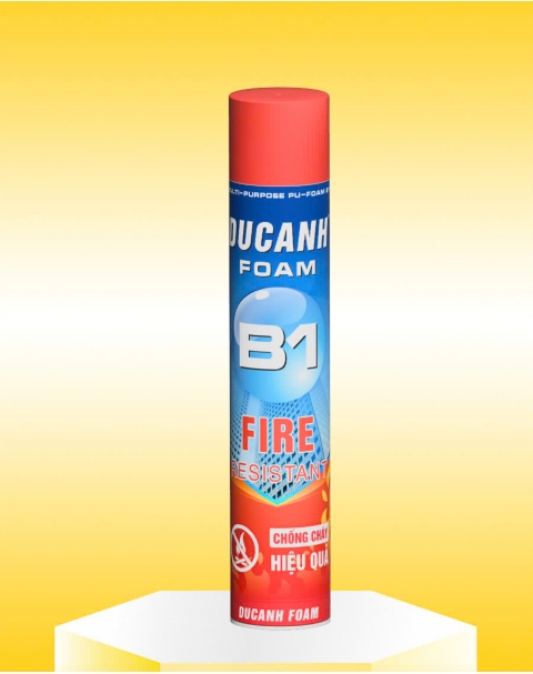 Keo bọt Pu - Foam B1 chống cháy